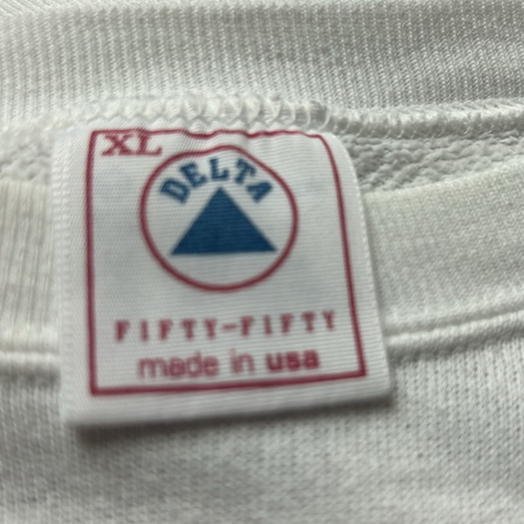 Vintage Delta NHRA USA Championship Drag Racing Sweatshirt 50/50 XL/ L - Picture 7 of 7